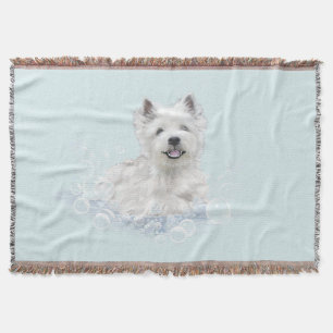 Couverture Plaisir du bain du Westie