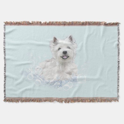 Couverture Plaisir du bain du Westie (Devant)