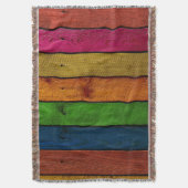 Couverture planches en bois de belle couleur (devant Vertical)