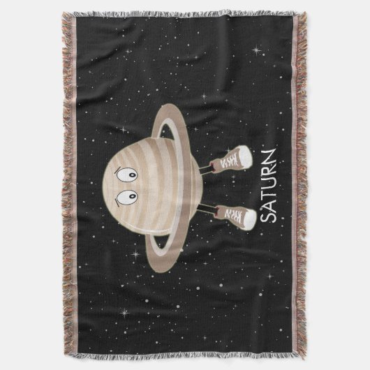 Couverture Planète Saturne & étoiles (devant Vertical)