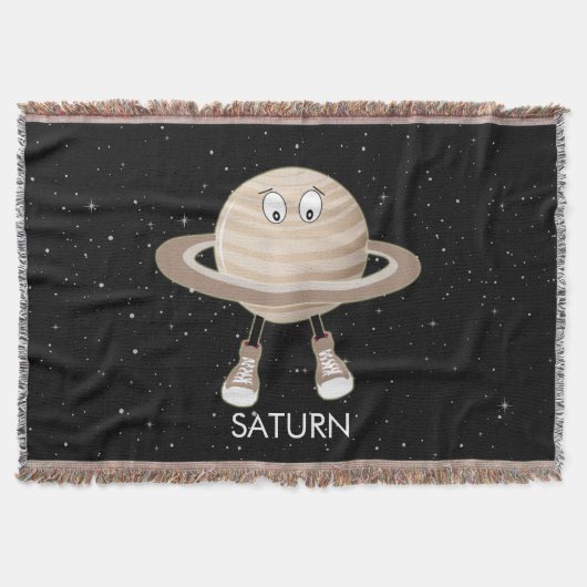 Couverture Planète Saturne & étoiles (Devant)