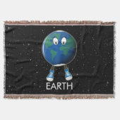 Couverture Planète Terre et étoiles (Devant)