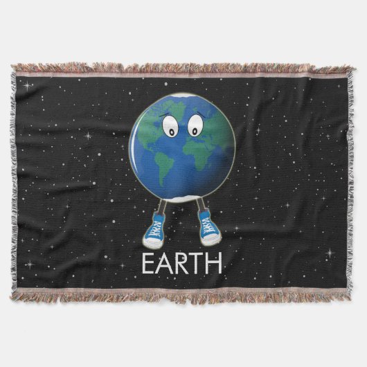 Couverture Planète Terre et étoiles (Devant)