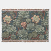 Couverture Plante Lover Succulents Motif (Devant)