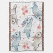 Couverture Playful Rabbits in a Blooming Dream (devant Vertical)
