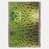 Couverture Plumes de paon II Nature colorée (devant Vertical)