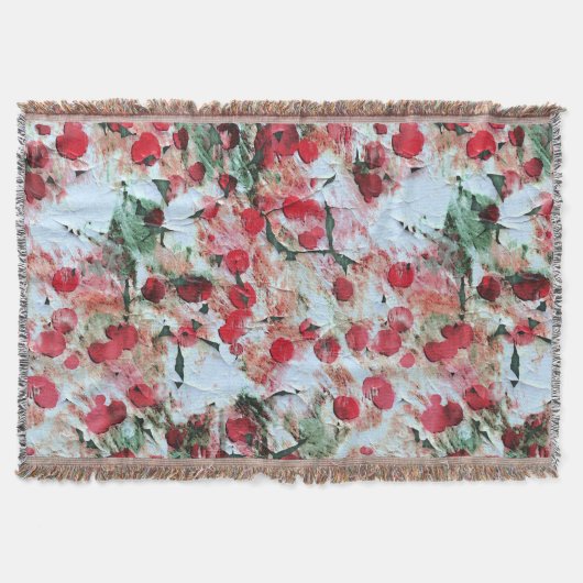 Couverture Pneus Roses Red Dirty Pointe Grunge Decay (Devant)