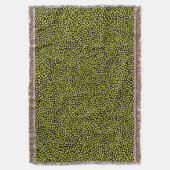 Couverture Points aléatoires - Banane jaune sur noir (devant Vertical)