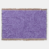 Couverture Points aléatoires - Bleu de poudre sur violet prof (Devant)