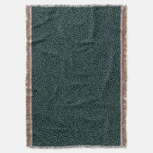 Couverture Points aléatoires - Moss Green sur Noir (devant Vertical)