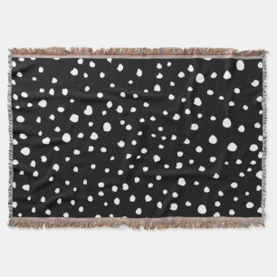 Couverture Points dalmatiens, Zones dalmatiennes, Noir et Bla