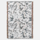 Couverture Points gris clair motif Abstrait tacheté (devant Vertical)