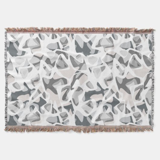 Couverture Points gris clair motif Abstrait tacheté (Devant)