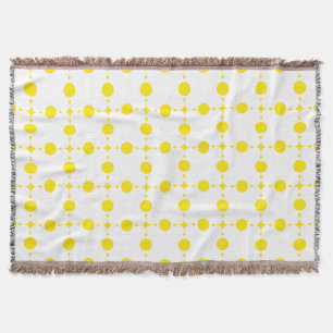 Couverture Points jaunes, Motif à pois, Pois, Pointillé