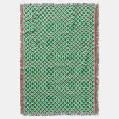 Couverture Points tournés vers l'arrière, brun et turquoise (devant Vertical)