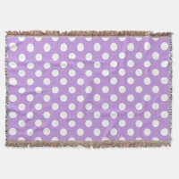 Pois blancs sur lilas