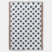 Couverture Pois bleu marine foncé (devant Vertical)