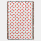 Couverture Pois de corail vivant sur blanc (devant Vertical)