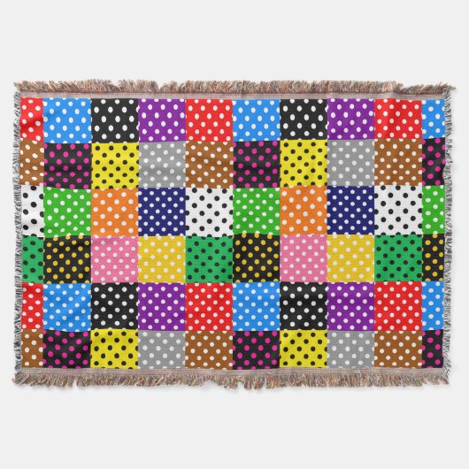 Couverture Pois de surfaces composées multicolores (Devant)