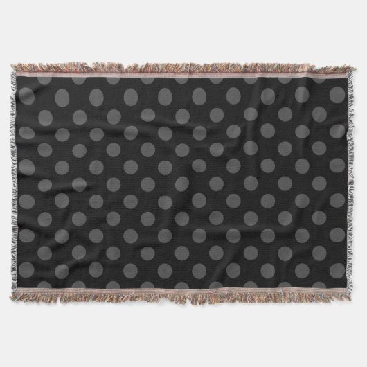 Couverture Pois gris sur noir (Devant)