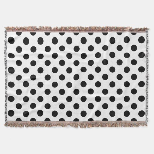Couverture Pois noirs en blanc (Devant)