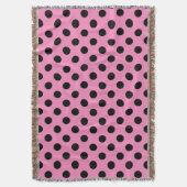 Couverture Pois noirs en rose (devant Vertical)