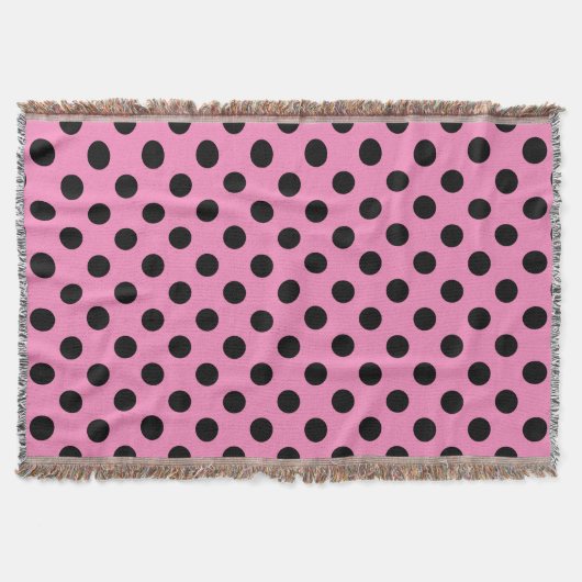 Couverture Pois noirs en rose (Devant)