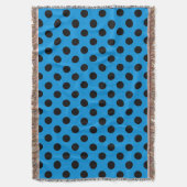 Couverture Pois noirs sur bleu ciel (devant Vertical)