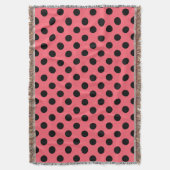 Couverture Pois noirs sur corail (devant Vertical)