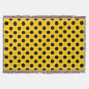 Couverture Pois noirs sur jaune