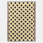 Couverture Pois noirs sur jaune pâle (devant Vertical)