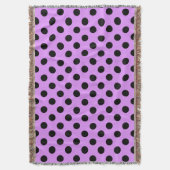 Couverture Pois noirs sur lilas (devant Vertical)