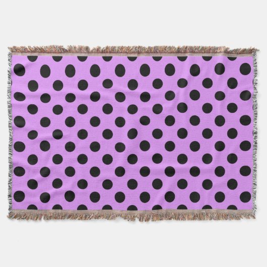 Couverture Pois noirs sur lilas (Devant)