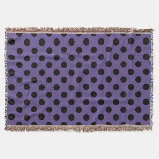 Couverture Pois noirs sur ultra violet (Devant)