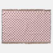 Couverture Pois rose noir (Devant)