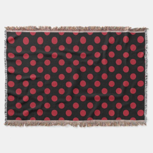 Couverture Pois rouge et noir (Devant)