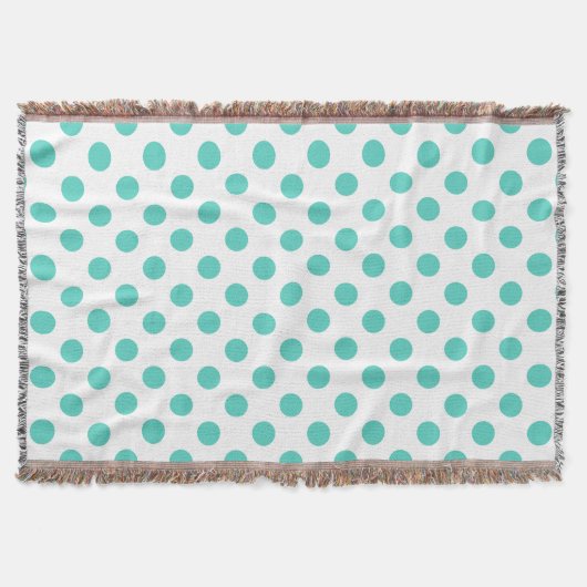 Couverture Pois turquoise (Devant)