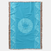 Couverture Poisson à nouer celtique en bleu (devant Vertical)