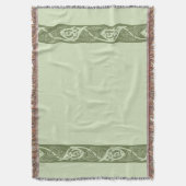 Couverture Poisson à nouer celtique en vert (devant Vertical)