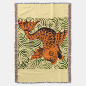 Couverture Poisson Antique Carrelage Ancien art (devant Vertical)