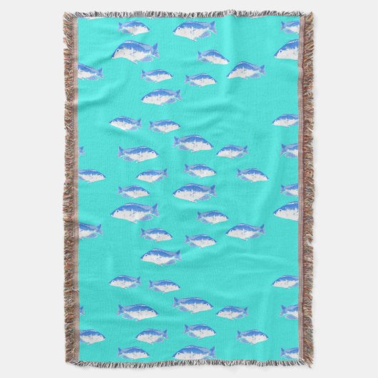 Couverture Poisson bleu turquoise (devant Vertical)