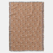Couverture Poisson moderne rétro, Tan, Beige et Brown clair (devant Vertical)