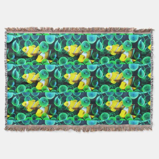 Couverture Poisson tropical jaune (Devant)