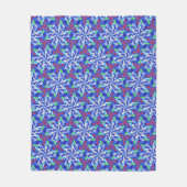 Couverture Polaire С flocons de neige (Devant)