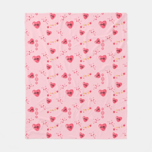 Couverture Polaire 사 랑 - AMOUR en coréen (Devant)