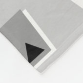 Couverture Polaire 020216 - Gris, blanc et noir sur gris CCCC CCCC (Coin)