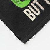 Couverture Polaire 0% Irish 100% Black -funny St. Patricks Day Black  (Coin)