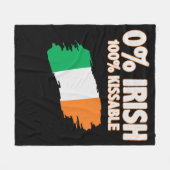 Couverture Polaire 0% Irlandais 100% Embrassable (Devant (Horizontal))