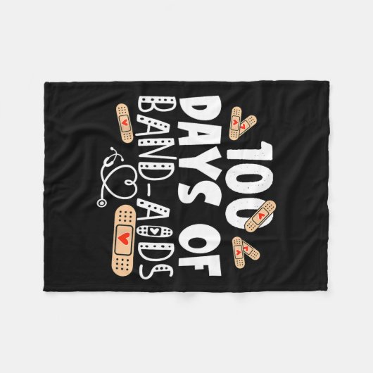 Couverture Polaire 100 jours d'aide-bande - infirmière scolaire 100 j (Devant (Horizontal))