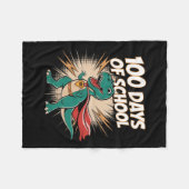 Couverture Polaire 100 Jours De L'École Enseignant Dido Héros 100ème (Devant (Horizontal))